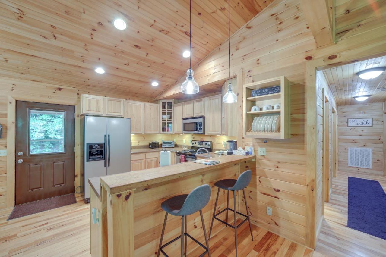 Вілла Brysons Hidden Valley Ranch - Quiet Nc Cabin! Брайсон-Сіті Екстер'єр фото