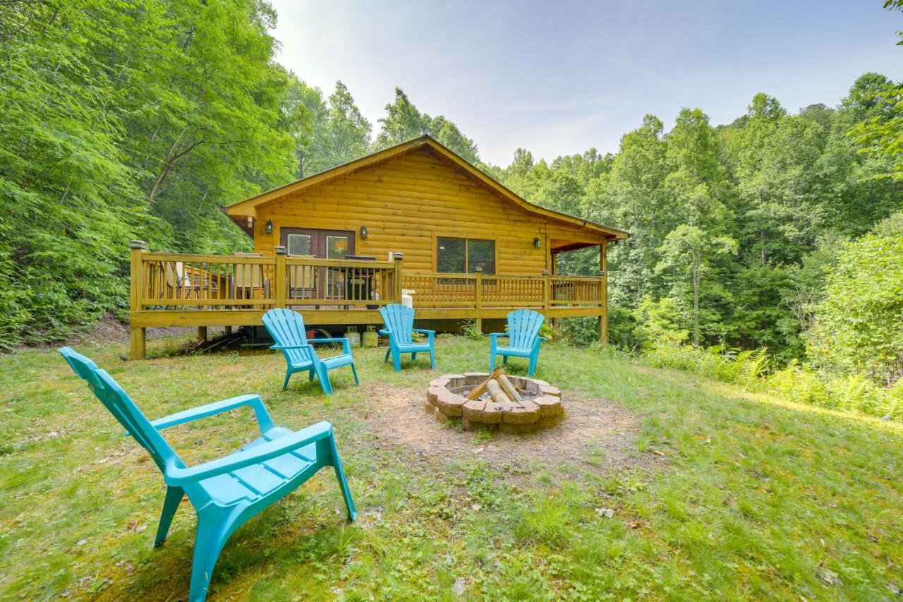 Вілла Brysons Hidden Valley Ranch - Quiet Nc Cabin! Брайсон-Сіті Екстер'єр фото